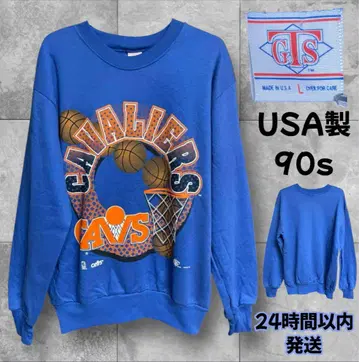 [ L ] USA제 90s GTS NBA 클리브랜드 캐벌리어스 맨투맨