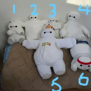 베이맥스 봉제 인형 묶음 판매