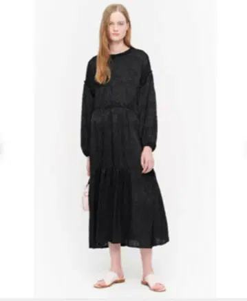 새상품 마리메꼬 marimekko 원피스 M 원단 패턴 정가 57200엔