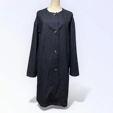 MUJI Labo 무인양품 데님 롱 코트