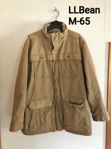 LL Bean 엘엘빈 M-65형 필드 자켓 L 보아 안감