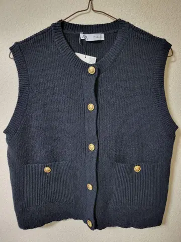 ZARA 골드 버튼 베스트