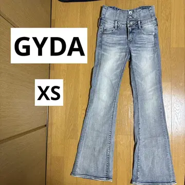 GYDA 플레어 데님 라이트 블루