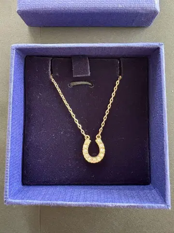 Swarovski 말굽 목걸이