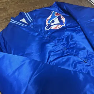90년대 전반기 MLB 토론토 블루제이스 새틴 자켓 L 새상품급