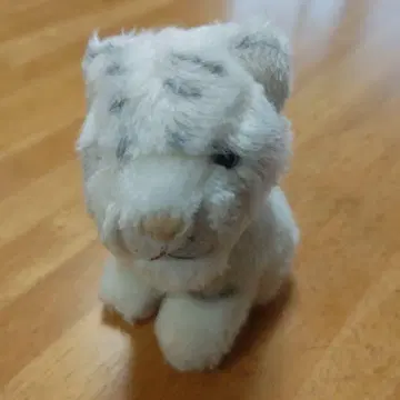 도부 동물원 화이트 타이거 봉제 인형 약 10 x 15 x 20cm 큐트