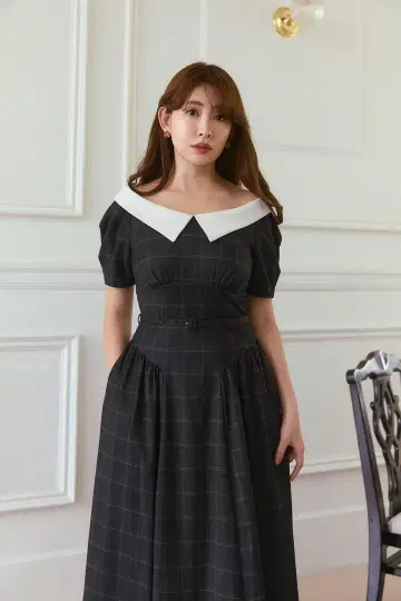 Herlipto Coralie Belted Dress S