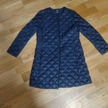 UNIQLO 네이비 롱 다운 코트 XL