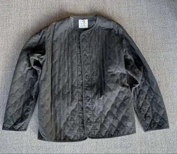 스노우피크 Quilted Flannel Cardigan