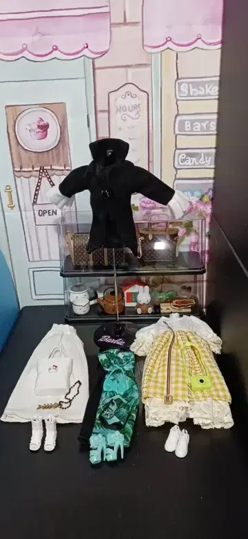 바비 의류 3점