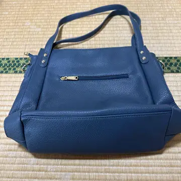 네이비 토트백 숄더 포함