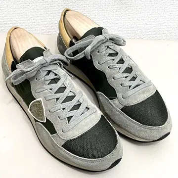 [양품] PHILIPPE MODEL WX75 EU38 카키 스니커즈