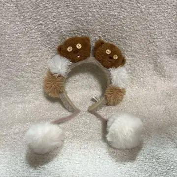 팀 유니버셜 폼폼 머리띠