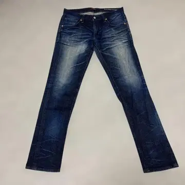 BLUE WAY 다크 블루 스트레이트 데님