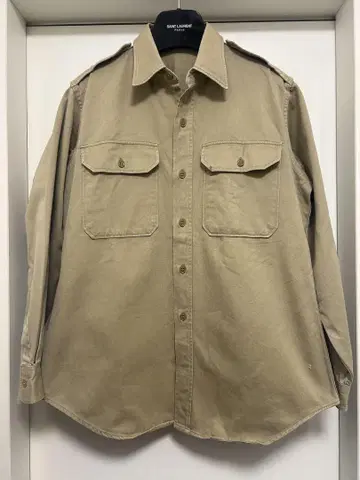 빈티지 60s U.S.ARMY 밀리터리 오피서 셔츠 코튼 트윌