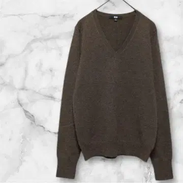 스테디셀러 UNIQLO 유니클로 V넥 캐시미어 100% 스웨터 긴팔