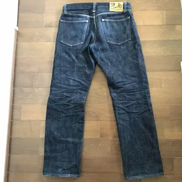 코지마 진즈 36인치 헤비 온스 23oz 데님 인디고 새상품급