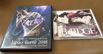 카를로스 토시키 일본 투어 DVD 2018 B-EDGE CD 2개