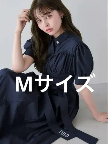 dazzlin x POLO 코르셋 스위칭 셔츠 원피스 M 사이즈