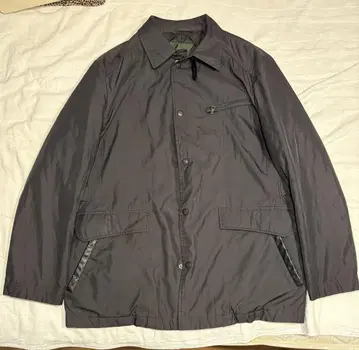 코튼 나일론 자켓 블랙 nylon jacket black