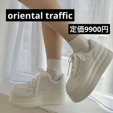 oriental traffic 통굽 스니커즈 23.0cm