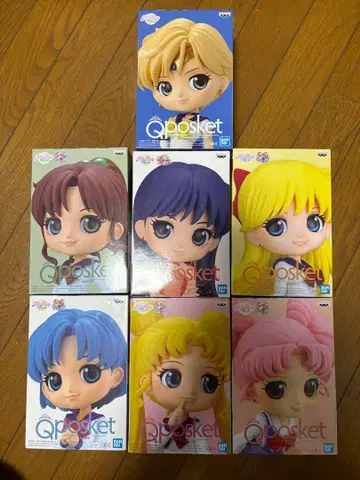 세일러문 qposket 큐포스켓 7체