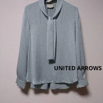 UNITED ARROWS 유나이티드 애로우즈 보타이 블라우스 일본제