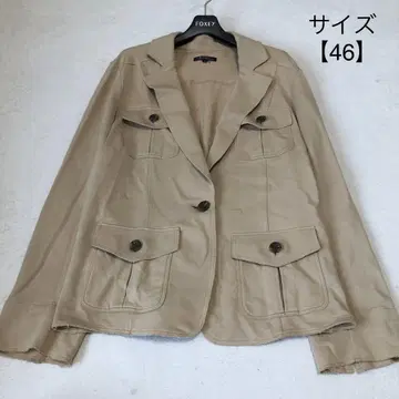 23구 빅 사이즈 46 부드러운 소재 테일러드 베이지