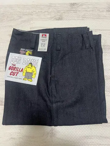 벤 데이비스 고릴라 컷 인디고 데님