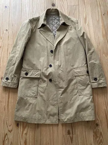 [ 컨디션 최상! ] BARNEYS NEWYORK 베이지 스텐카라 코트