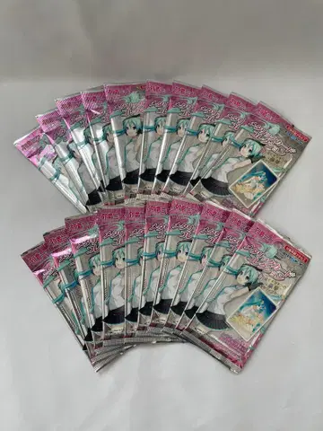 하츠네 미쿠 Hatune Miku 메탈릭 카드 컬렉션 20팩