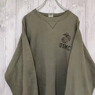 USA제 맨투맨 밀리터리 카키 L 빈티지 SOFFE