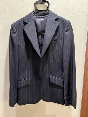 Brooks Brothers 여성용 네이비 스트라이프 수트