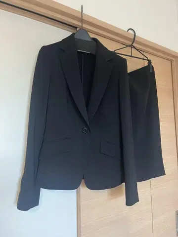 M-Premium BLACK 새상품급 수트 셋업 블랙