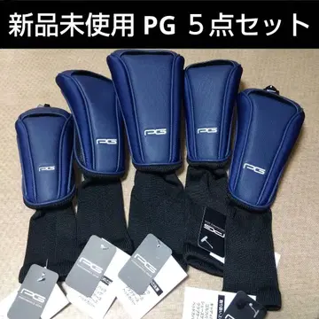 PG 골프헤드커버 5세트 네이비 미사용 새상품