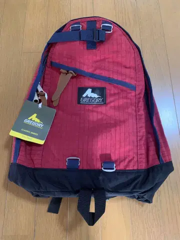 미사용품 은색 택 구형 택 GREGOY 그레고리 DAY PACK 데이팩