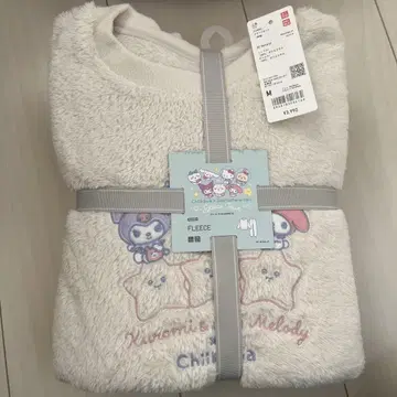 치이카와 x 산리오 UNIQLO 플리스 M