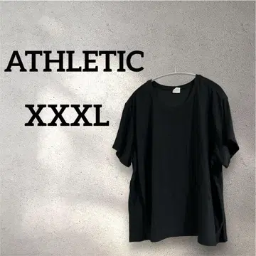 ATHLETIC [ XXXL ] 반팔 티셔츠 블랙