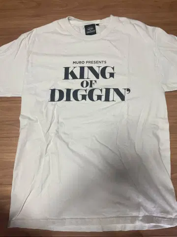 MURO KING OF DIGGIN' 티셔츠 L 사이즈