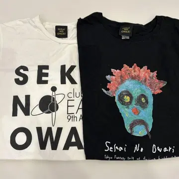 SEKAI NO OWARI 9th Anniversary 티셔츠