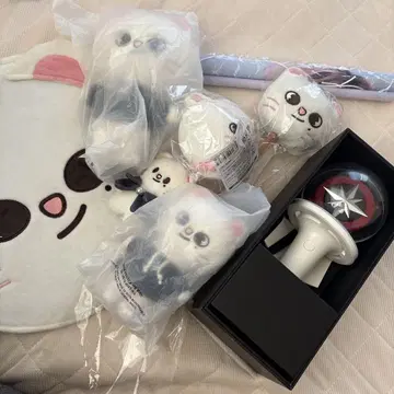 straykids 지니렛 현진 봉제 인형 응원봉 묶음 판매