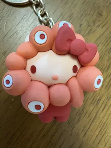 산리오 최애 컬러 미약미약 키링 간사이 만박 EXPO 키티