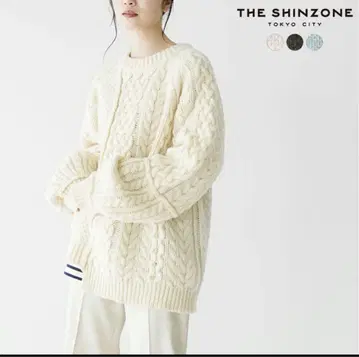 Shinzone 신존 LINK CABLE KNIT