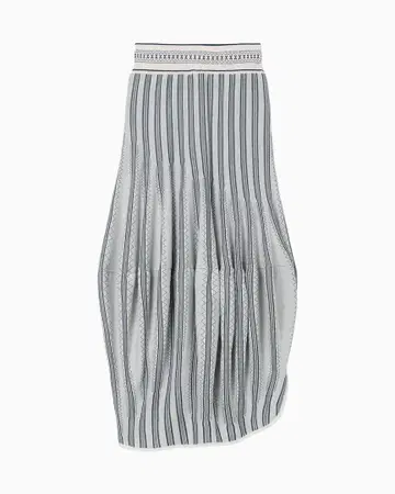Mame Kurogouchi Knitted Volume Skirt