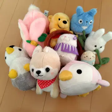 봉제 인형 여러 가지