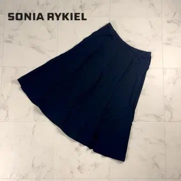 소니아 리키엘 플레어 스커트 블랙 사이즈 38*PC1241