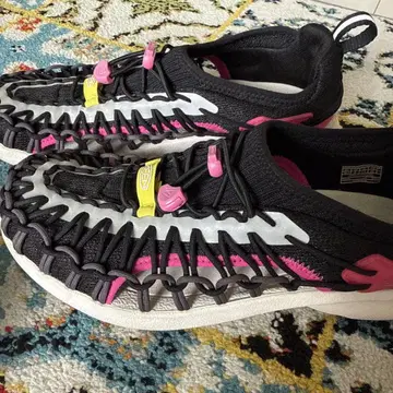 KEEN 스포츠 샌들 25cm 블랙/핑크