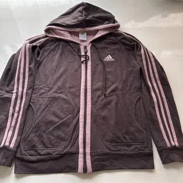 adidas 아디다스 풀 집업 후드티 L 사이즈 레어 색상