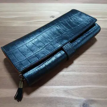 Felicia 코로코로 No.3500 리메이크 USED 장지갑 블랙