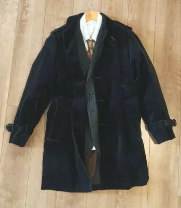 폴 스미스 런던 벨벳 트렌치코트